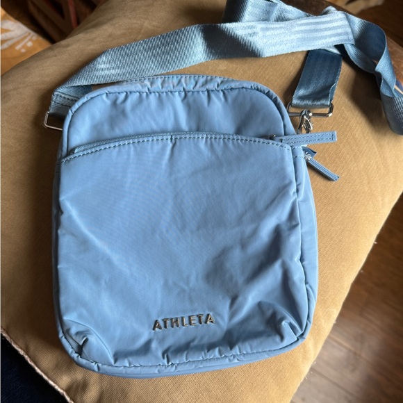 Athleta Light Blue Crossbody Bag - Picture 12 of 12